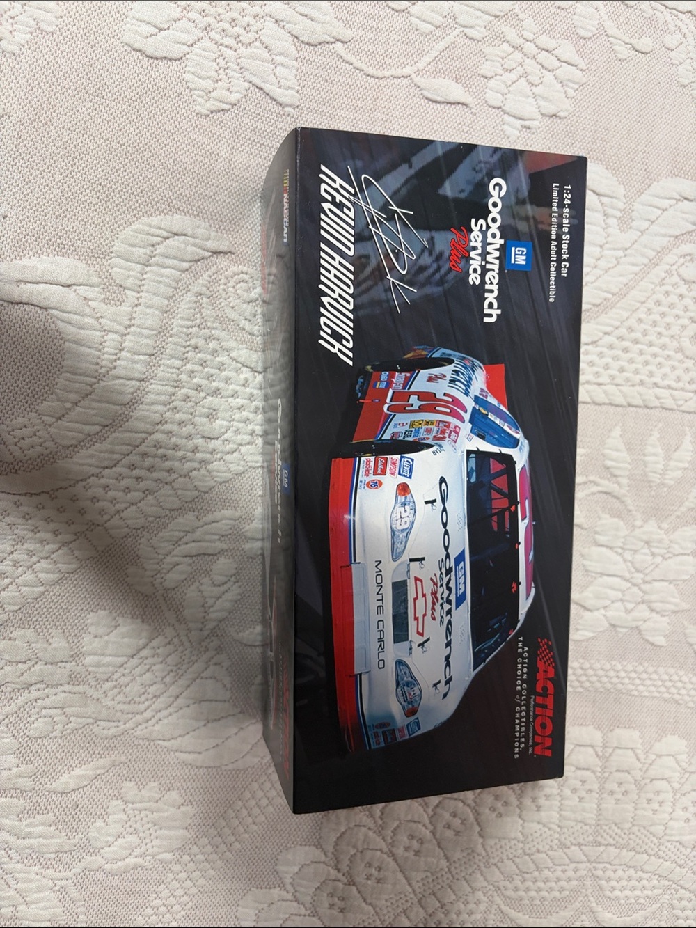 Nascar Goodwrench Service Toy Car - White, Red, Blue